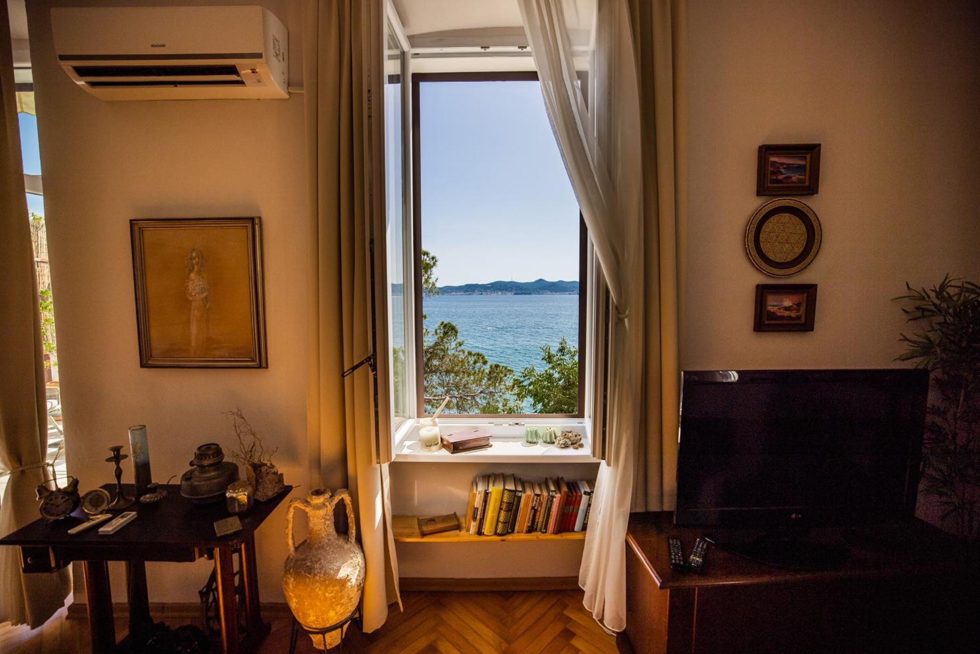 Zadar Center Beach Apartment - Directly On The Sea エクステリア 写真