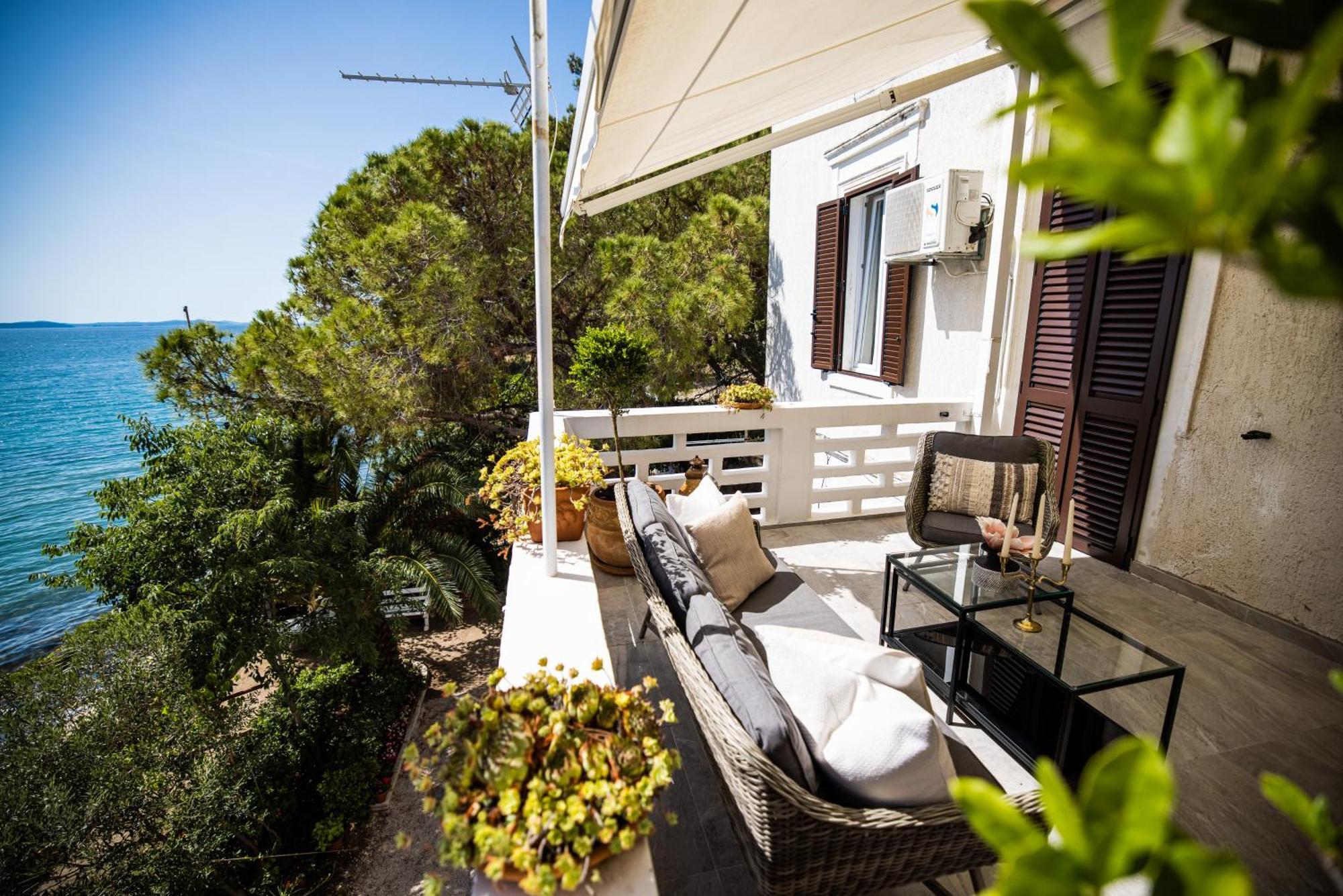 Zadar Center Beach Apartment - Directly On The Sea エクステリア 写真