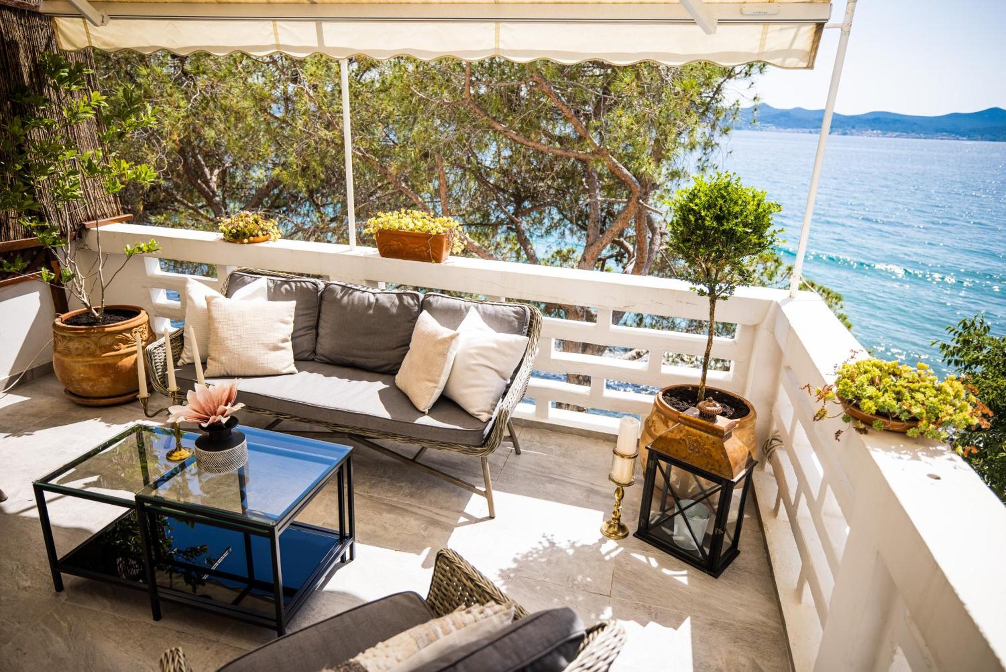 Zadar Center Beach Apartment - Directly On The Sea エクステリア 写真